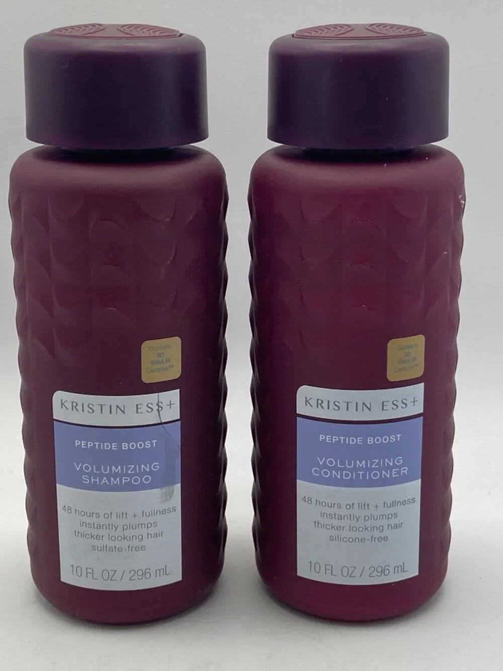 Kristin Ess+ Peptide Boost Volumizing Shampoo & Conditioner Set (10 fl oz Each)